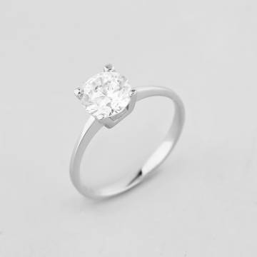 Серебряное кольцо Minimal ЛК-0104р-19 19 Серебряное кольцо Minimal ЛК-0104р-19 19