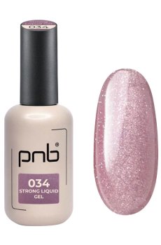 Гель для моделирования ногтей PNB UV/LED Strong Liquid Gel 034 Silk Whisper, 17 мл