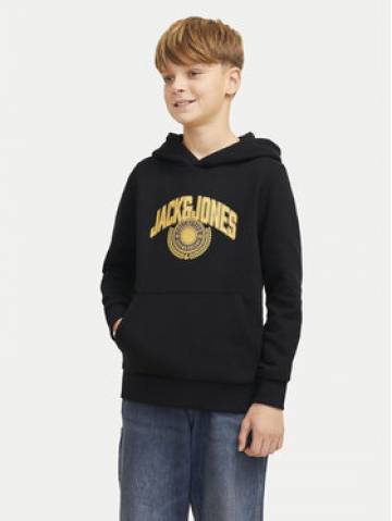 Jack&Jones Junior Світшот Kam Varsity 12266761 Чорний Standard Fit Jack&Jones Junior Світшот Kam Varsity 12266761 Чорний Standard Fit