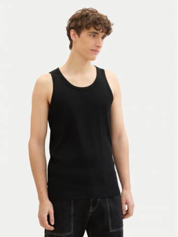 Tom Tailor Denim Майка 1042035 Чорний Regular Fit Tom Tailor Denim Майка 1042035 Чорний Regular Fit