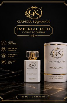 GANDA KAMANA Imperial Oud Long-Lasting Extrait De Parfum - 100 ml