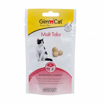 Витамины для кошек GimCat Every Day Malt Tabs, 40 г Витамины для кошек GimCat Every Day Malt Tabs, 40 г