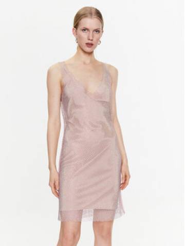 Blugirl Blumarine Коктейльна сукня RA3223-J6633 Рожевий Regular Fit Blugirl Blumarine Коктейльна сукня RA3223-J6633 Рожевий Regular Fit