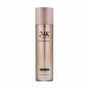 Восстанавливающая эмульсия для лица Holika Holika Prime Youth 24K Gold Repair Emulsion EX с золотом, 120 мл Восстанавливающая эмульсия для лица Holika Holika Prime Youth 24K Gold Repair Emulsion EX с золотом, 120 мл