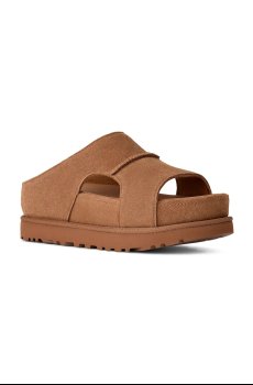 Замшевые шлепанцы UGG W Goldenstar Hi Cutout Slide