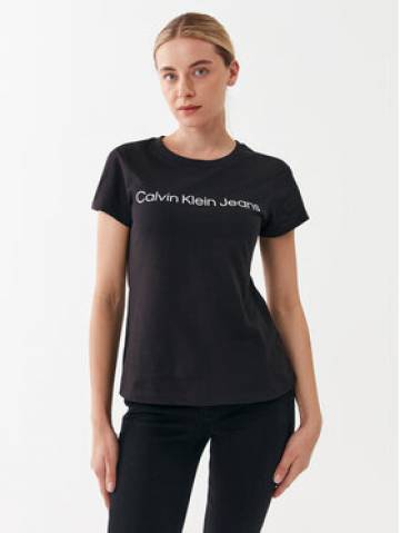 Calvin Klein Jeans Футболка J20J220253 Чорний Slim Fit Calvin Klein Jeans Футболка J20J220253 Чорний Slim Fit