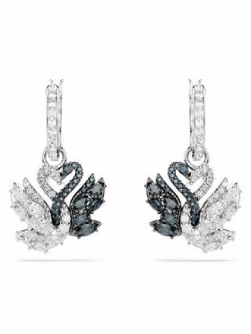 Swarovski Сережки Swan 5705728 Срібний Swarovski Сережки Swan 5705728 Срібний