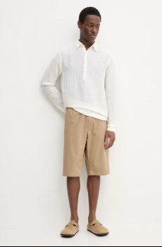 Льняной лонгслив BARENA VENEZIA Camicia Pavan S