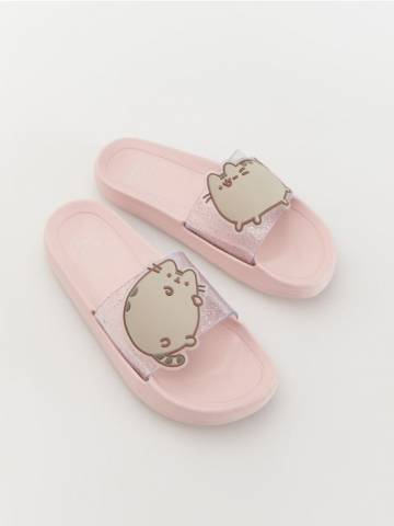 Reserved - GIRLS` STRAPPY SANDALS - пастельний рожевий - 463AE-03X Reserved - GIRLS` STRAPPY SANDALS - пастельний рожевий - 463AE-03X