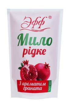 Жидкое мыло ЭФФ Гранат, 500 мл (дойпак)