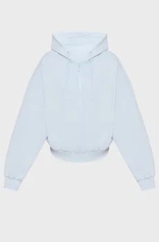 Женское голубое худи Голубой S Guess V6GQ14.K3092;A70S