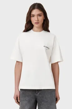 Женская белая футболка UNDERGROUND Белый S AllSaints W202JC