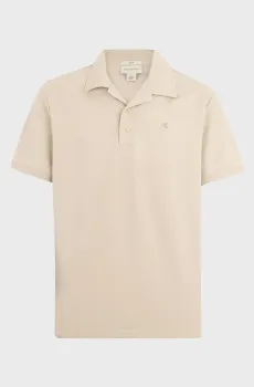 Мужское бежевое поло EASY Бежевый M Calvin Klein Jeans LV04RF205G