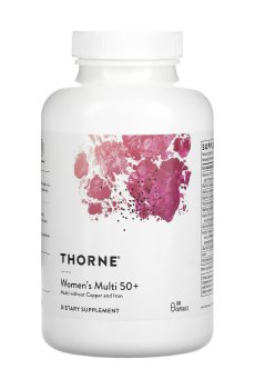 Мультивитамины для женщин Thorne Research Womens Multi 50+, 180 капсул