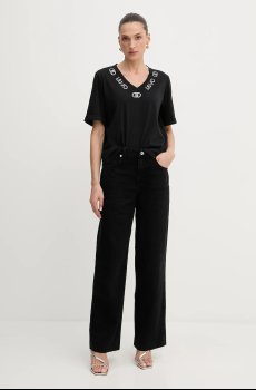 Хлопковая футболка Liu Jo