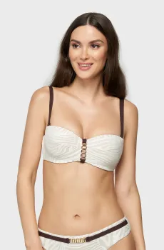 Женский лиф от купальника с узором Разноцветный 36D MARC&ANDRE L2301-Y-992