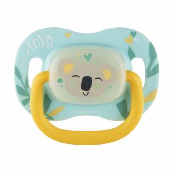 Пустышка Canpol Babies Exotic Коала, силиконовая, симметричная, от 6 месяцев до 1.5 года, 1 шт (34/921_koal) Пустышка Canpol Babies Exotic Коала, силиконовая, симметричная, от 6 месяцев до 1.5 года, 1 шт (34/921_koal)