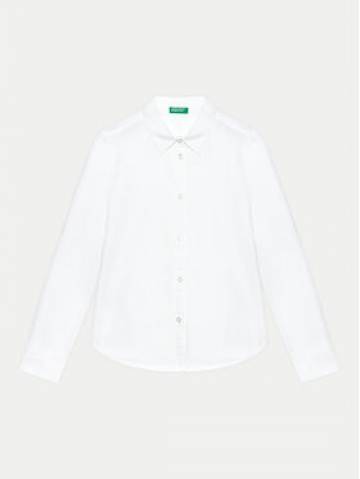 United Colors Of Benetton Сорочка 5X9ZCQ03A Білий Regular Fit United Colors Of Benetton Сорочка 5X9ZCQ03A Білий Regular Fit