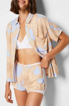 Женские шорты с узором MAGNOLIA Разноцветный S Etam 6547617