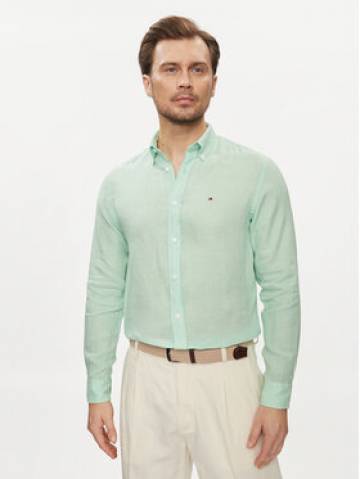 Tommy Hilfiger Сорочка MW0MW34602 Зелений Regular Fit Tommy Hilfiger Сорочка MW0MW34602 Зелений Regular Fit