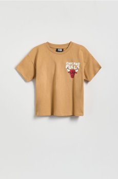 Reserved - Футболка Chicago Bulls NBA - бежевий - 999IX-80X