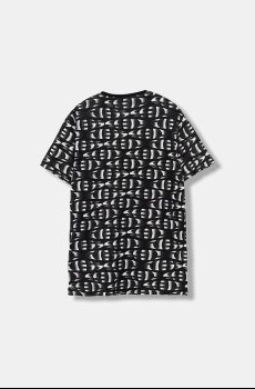 Детская хлопковая футболка Guess