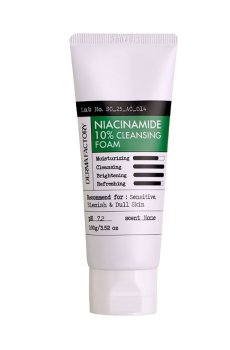 Пенка для умывания Derma Factory Niacinamide 10% Cleansing Foam с ниацинамидом 10%, 100 г