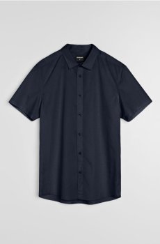 Сорочка з коротким рукавом - темно-синій