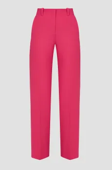 Женские малиновые брюки Малиновый 32 HUGO 50412985;663