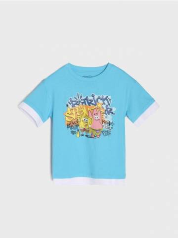 Футболка SpongeBob - бірюзовий Футболка SpongeBob - бірюзовий