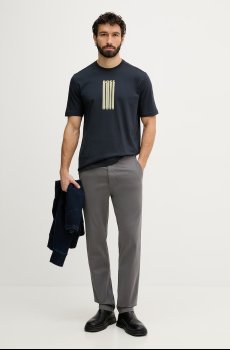 BOSS Orange футболка для мужчин из хлопка