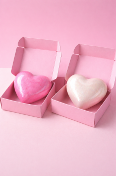 Набір сердець Self-Love Ritual: Dark Affair & Strawberry Praliné, 220 г