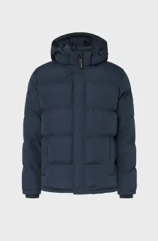 Мужская темно-синяя куртка Синий S Pepe Jeans PM403031