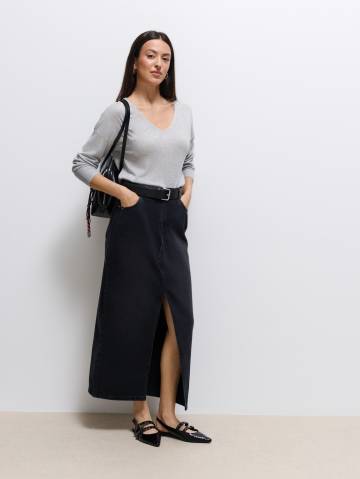 Mohito - Светр жіночий - сірий - XS