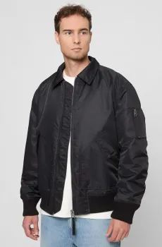 Мужская черная куртка Черный L HUGO 50541604;001