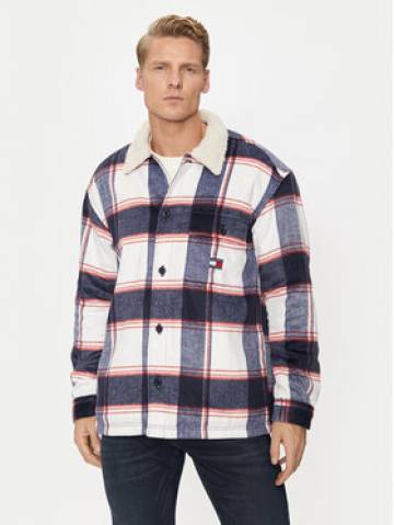 Tommy Jeans Демісезонна куртка Sherpa DM0DM19652 Cиній Regular Fit Tommy Jeans Демісезонна куртка Sherpa DM0DM19652 Cиній Regular Fit