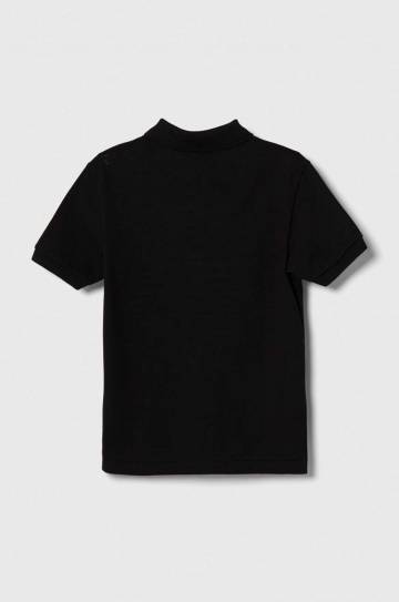 Детское хлопковое поло Lacoste цвет розовый однотонный Детское хлопковое поло Lacoste цвет розовый однотонный
