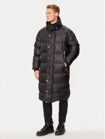 MICHAEL Michael Kors Пуховик UF4208I3SB Чорний Relaxed Fit MICHAEL Michael Kors Пуховик UF4208I3SB Чорний Relaxed Fit