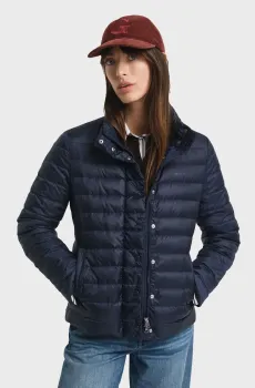 Женский темно-синий пуховик LIGHT DOWN Синий S Gant 4700481
