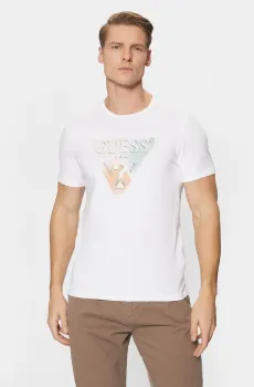 Мужская белая футболка Белый XL Guess M5RI14.J1314;G011
