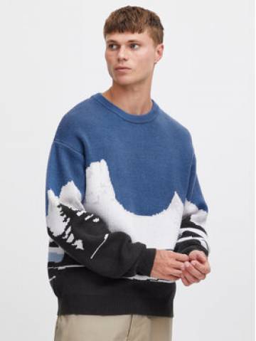 Solid Светр 21108047 Голубий Regular Fit Solid Светр 21108047 Голубий Regular Fit