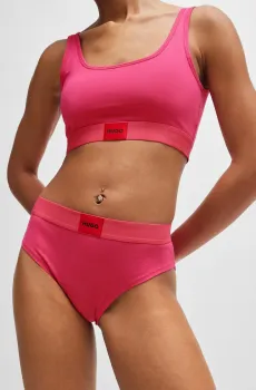 Женские розовые трусики Розовый XS HUGO 50469672;672