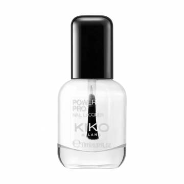 Лак для ногтей Kiko Milano Power Nail Lacquer 01 Transparent, 11 мл Лак для ногтей Kiko Milano Power Nail Lacquer 01 Transparent, 11 мл