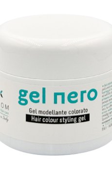 Уценка! Тонирующий гель для моделирования волос Krom Gel Nero Hair Colour Styling Gel, 150 мл