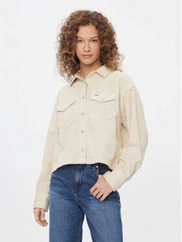 Wrangler Демісезонна куртка Boxy 112342669 Білий Regular Fit Wrangler Демісезонна куртка Boxy 112342669 Білий Regular Fit