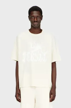 Мужская белая футболка T-JUSSI-A Белый L Diesel A22998 0WECP