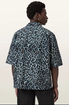 Рубашка с добавлением льна AllSaints SILESIA