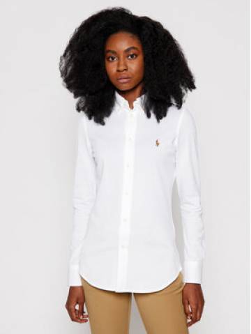 Polo Ralph Lauren Сорочка Heidi 211664427003 Білий Slim Fit Polo Ralph Lauren Сорочка Heidi 211664427003 Білий Slim Fit