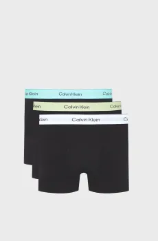 Мужские черные боксеры (3 шт) RELAXED FIT TRUNK 3PK Черный S Calvin Klein LV00NB4286