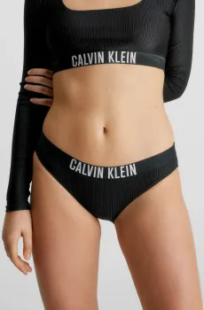 Женские черные трусики от купальника CLASSIC BIKINI Черный S Calvin Klein KW0KW01986